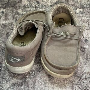 Hey Dude Kids' Moccasins in Gray US K13 EU32
